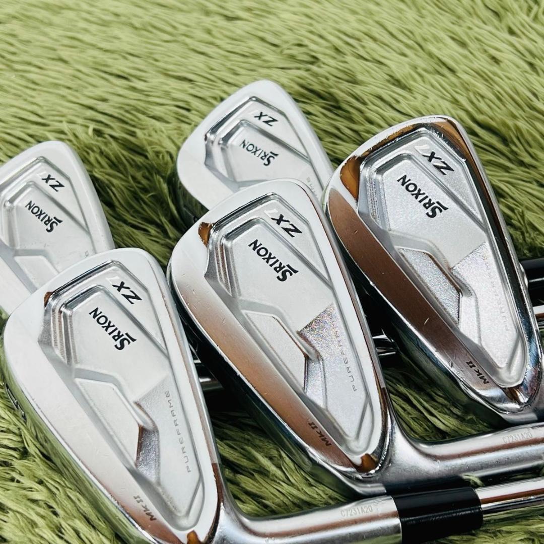 スリクソン ZX7 MK2 レフティ アイアン5本セット メンズゴルフ 初心者