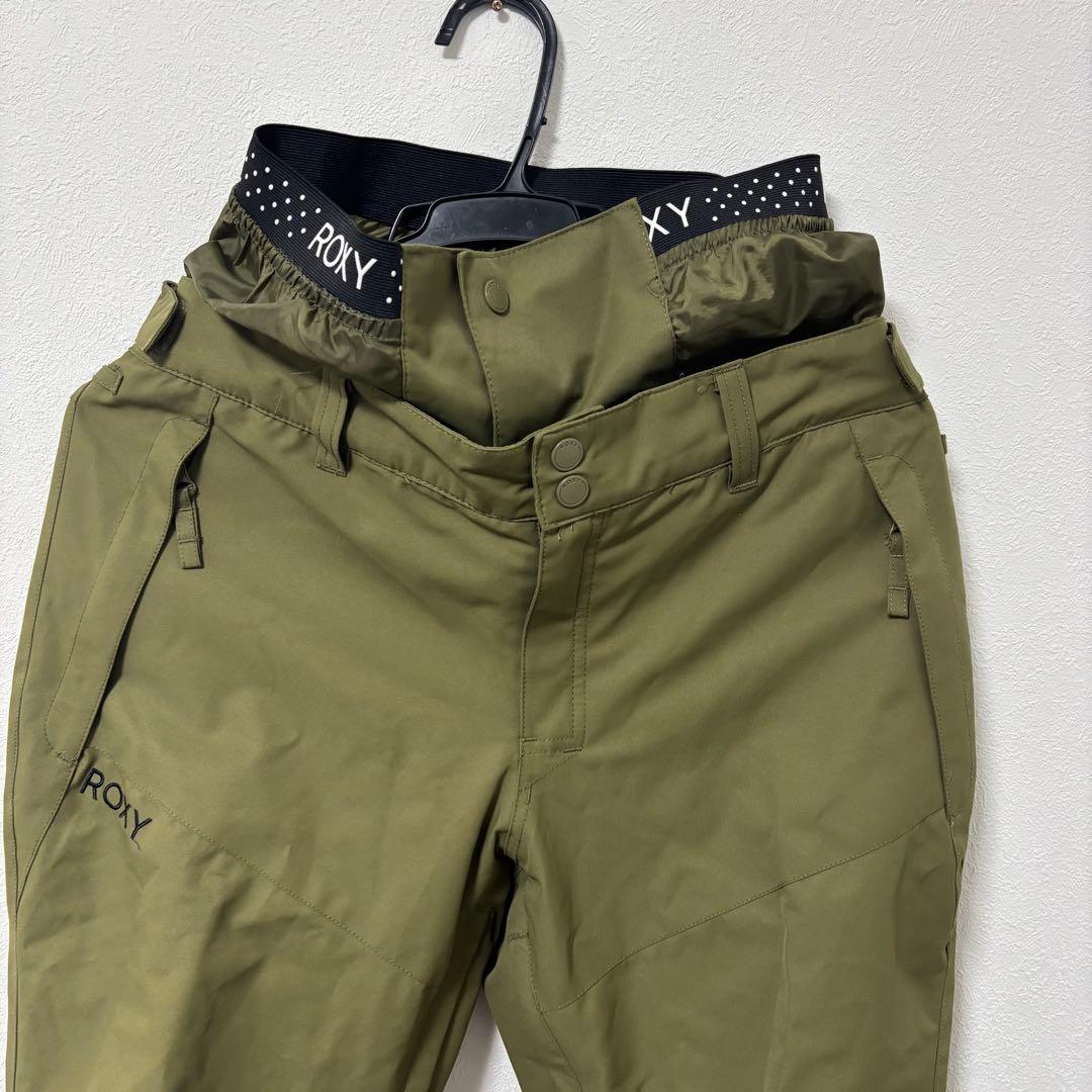 ROXY スノーボードウェア　パンツ　レディース　カーキ　M スキーウェア