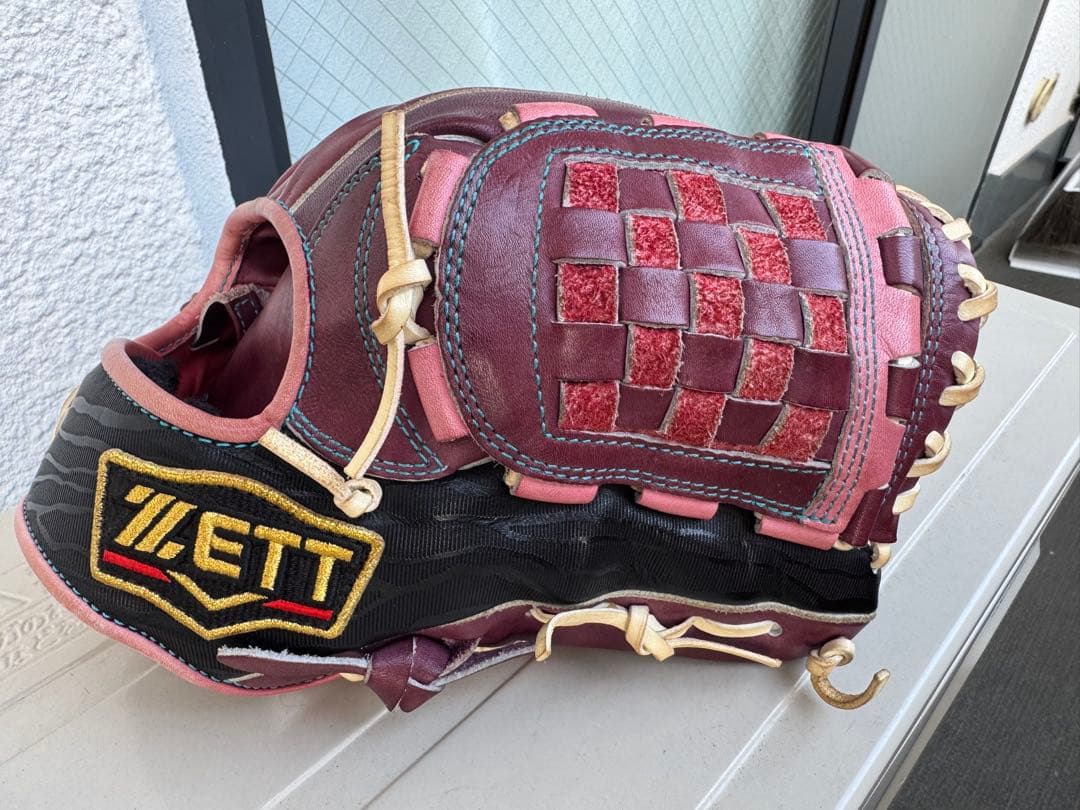 【ZETT ゼット】 プロステ一般軟式内野手用グラブ　源田モデル＆手入れセット