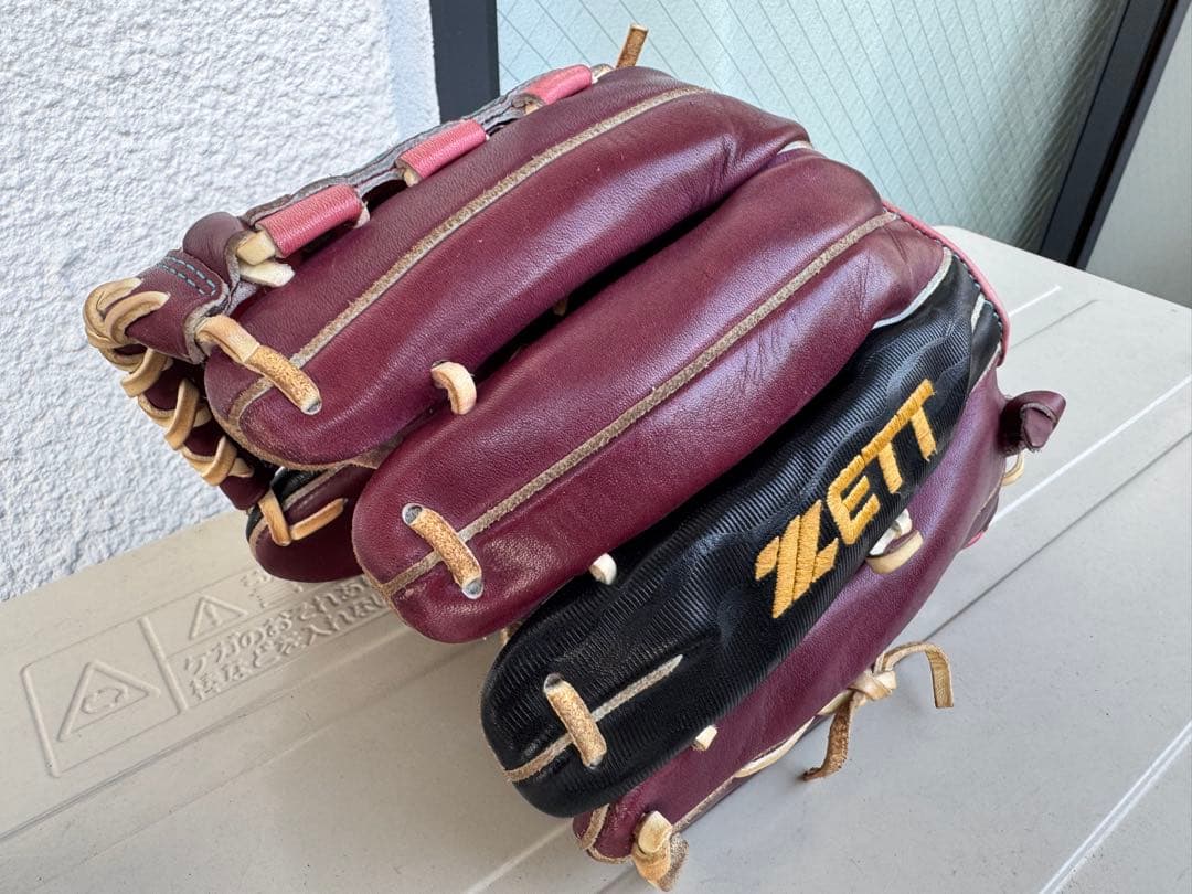 【ZETT ゼット】 プロステ一般軟式内野手用グラブ　源田モデル＆手入れセット