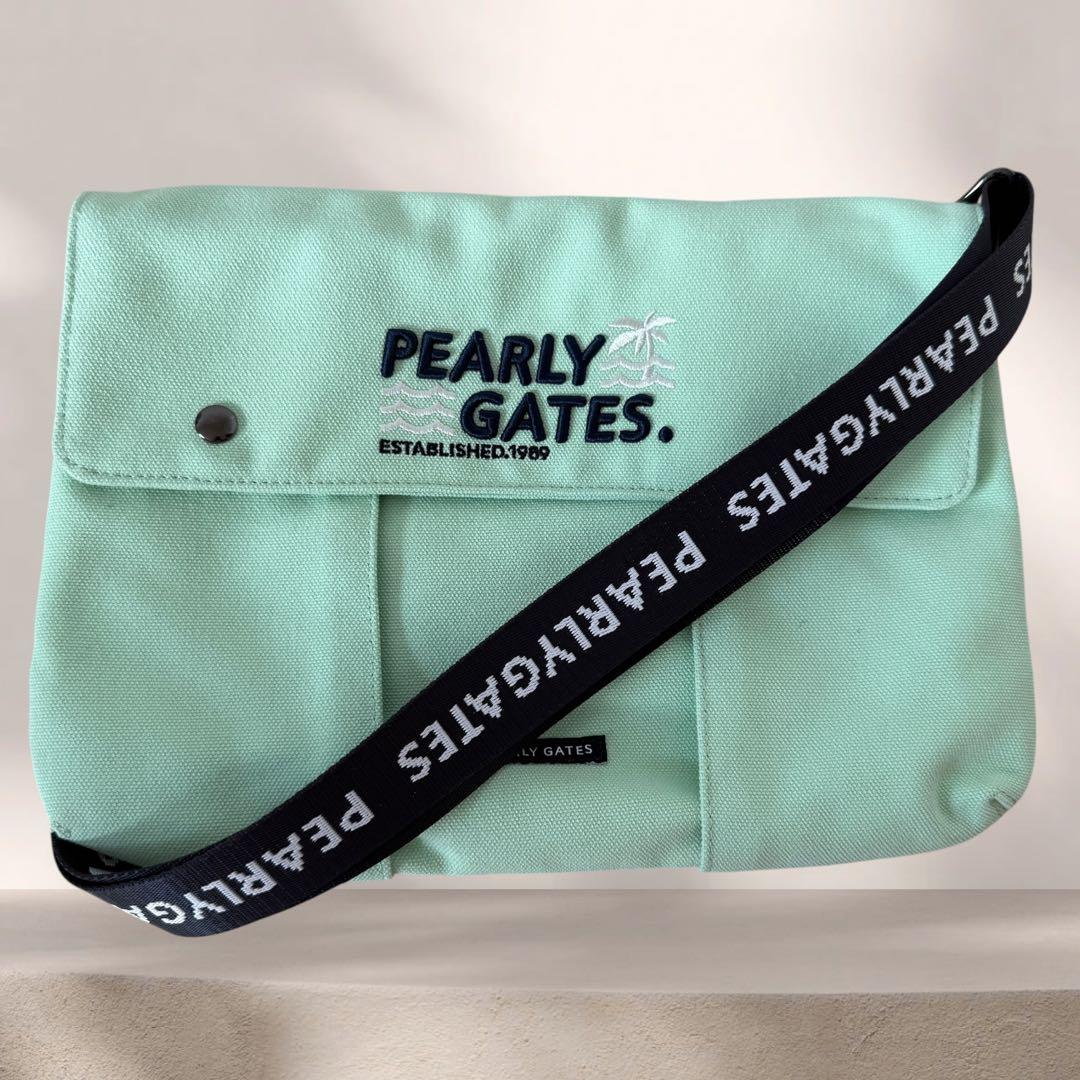 現行 パーリーゲイツ　カート ロッカー ハンド ショルダー トート バッグ 大型