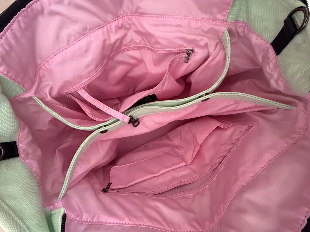 現行 パーリーゲイツ　カート ロッカー ハンド ショルダー トート バッグ 大型