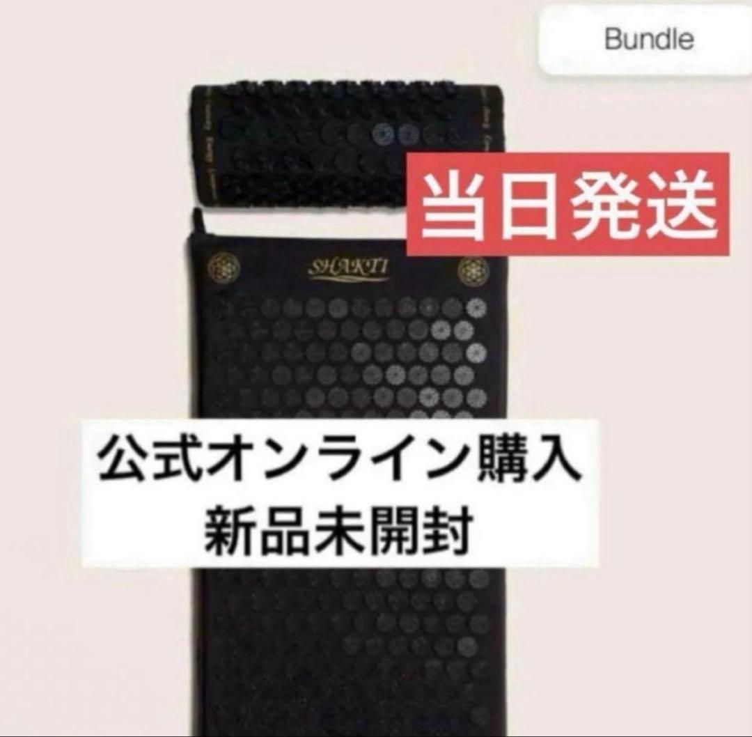 【新品未開封】正規品シャクティマット　ピロウ　セット　ブラック Lv2