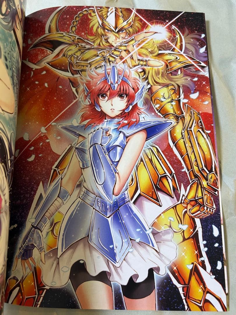 聖闘士星矢　セインティア翔　画集　久織ちまき　黄金聖闘士