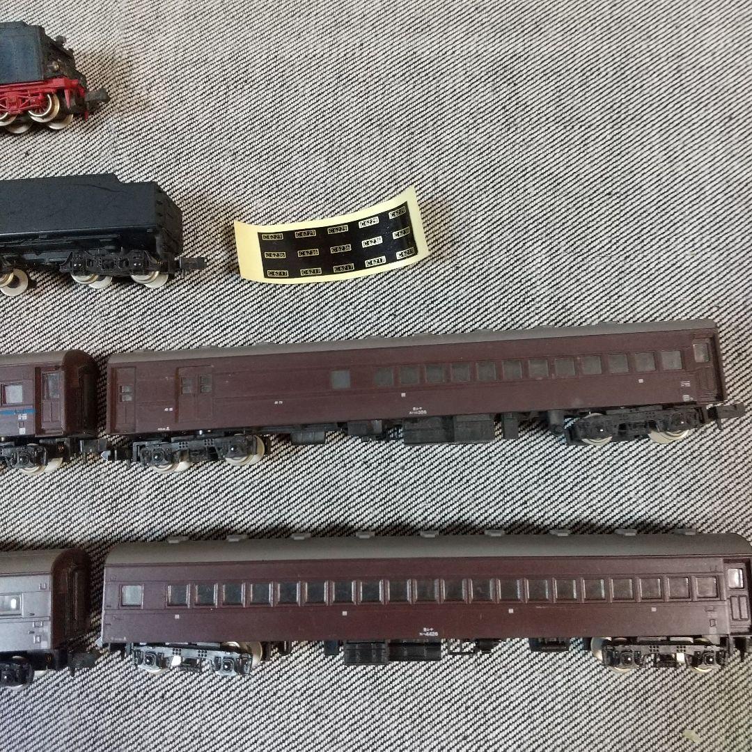 Nゲージ 鉄道模型 ジャンク品 レール、ケース付きセット