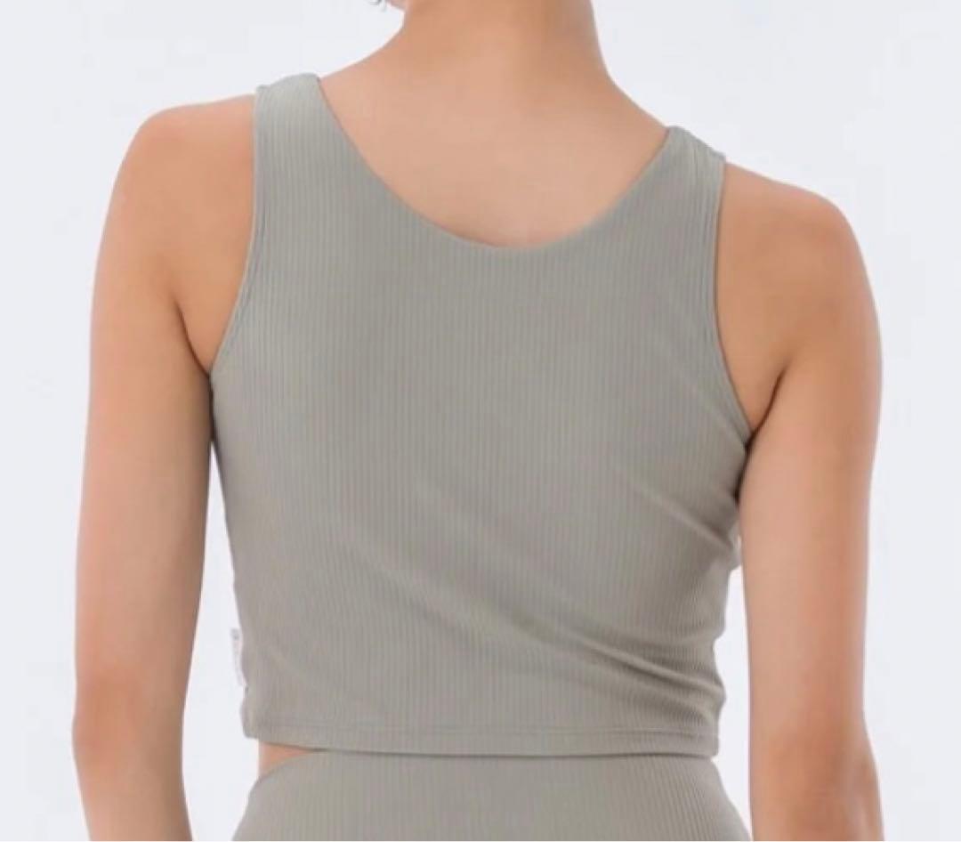 【SUKALA】ベーシックリブショートタンクトップ　Web限定　新品　NEW