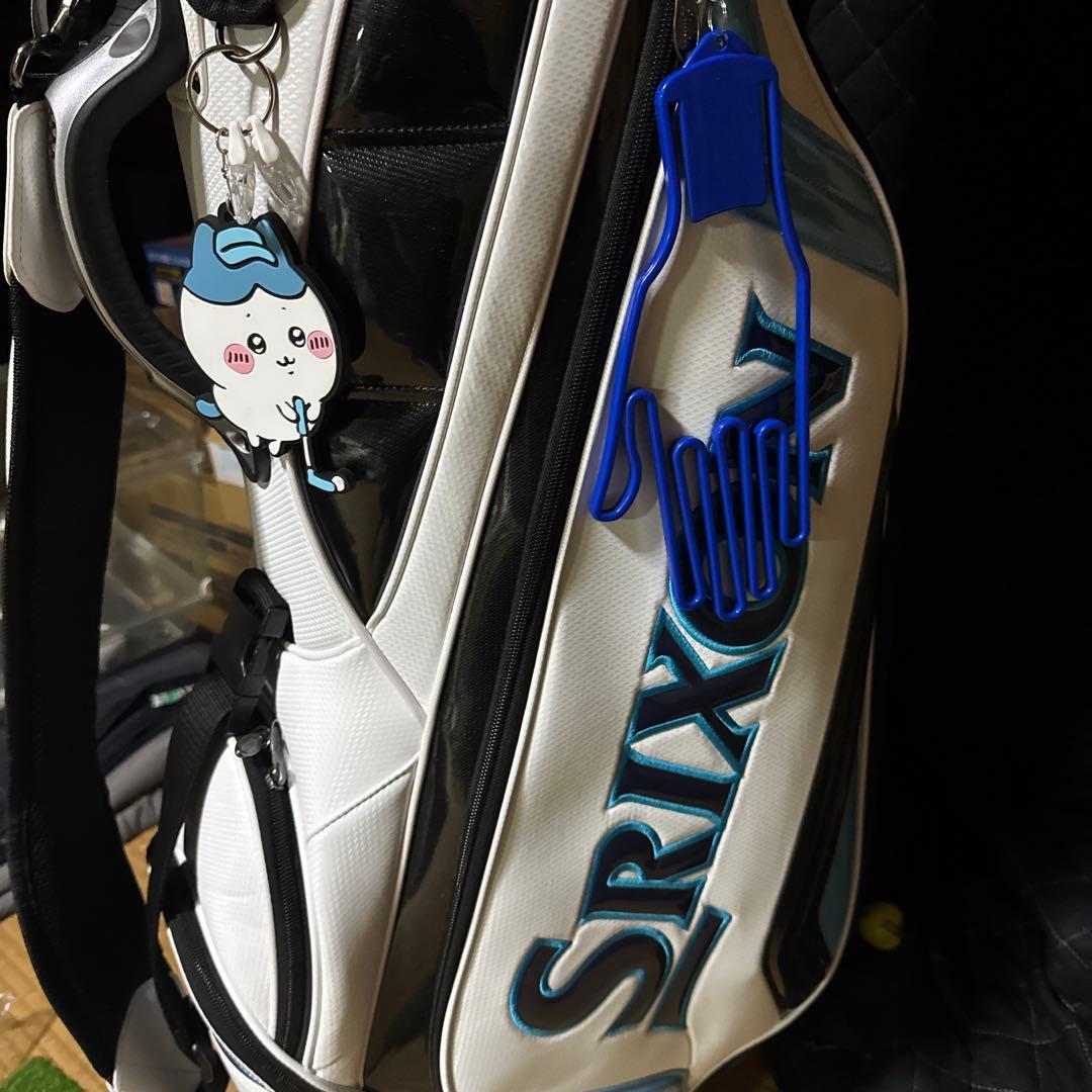 Srixon キャディバッグ ホワイト/ブルー