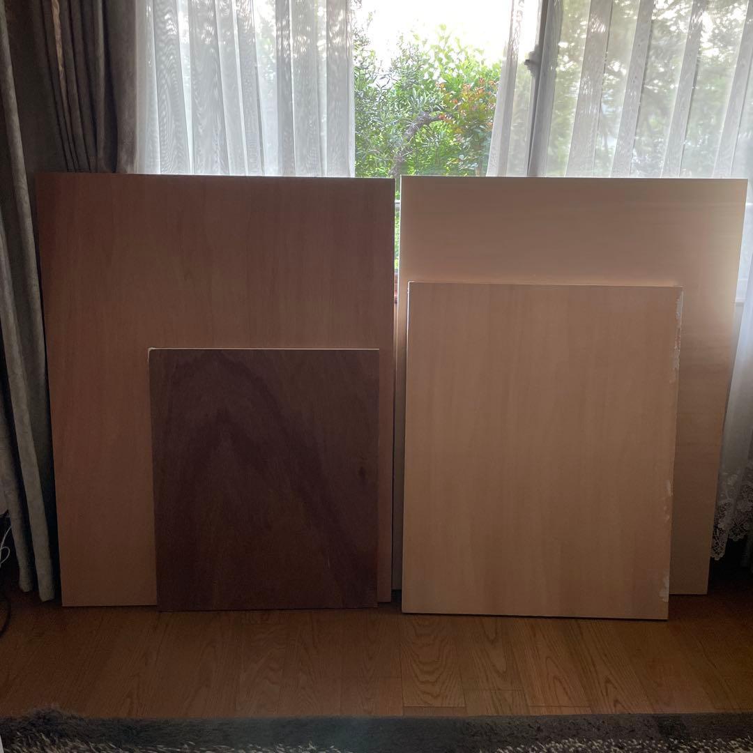 木製パネルF50 2枚、F30、F20 、MINERVAパネルを入れる袋