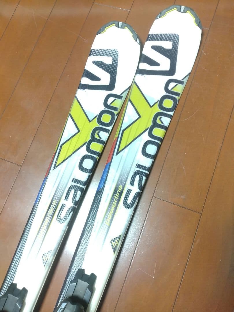 【状態良好☆】154cm　SALOMONスキー板セット♪　送料無料！