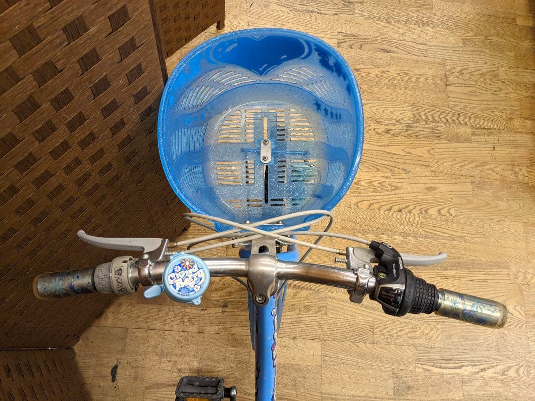 U021 子供用自転車　20インチ 6段変速　ブルー