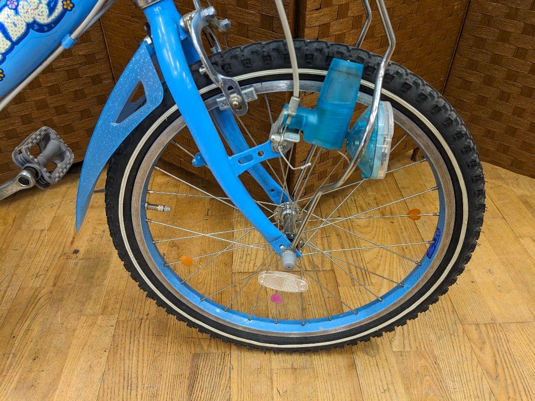 U021 子供用自転車　20インチ 6段変速　ブルー