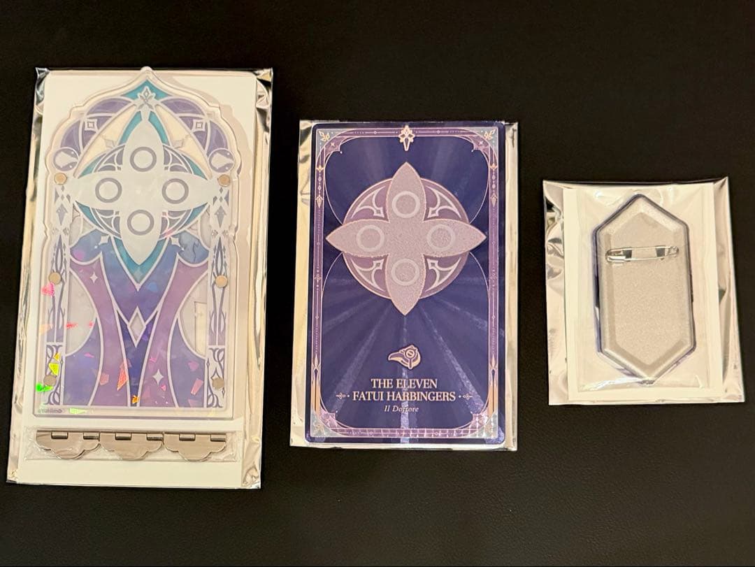 原神ファデュイ ファトゥス ドットーレ 博士 霜痕与権焔 3点セット