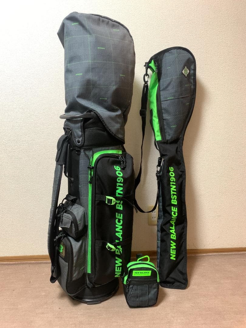ニューバランス ゴルフ キャディバッグ、レンジケース、ショルダーバッグ