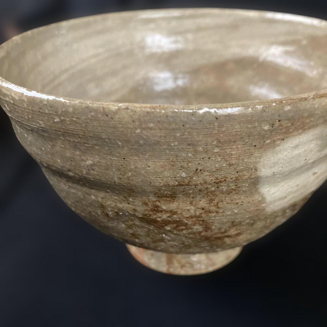 【茶道具】　楽山焼　十代長岡住右衛門　長岡空處　抹茶碗　茶碗