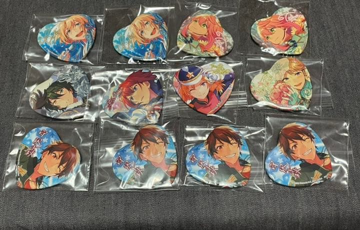 あんスタ 缶バッチ ハート缶バッチ とるパカ