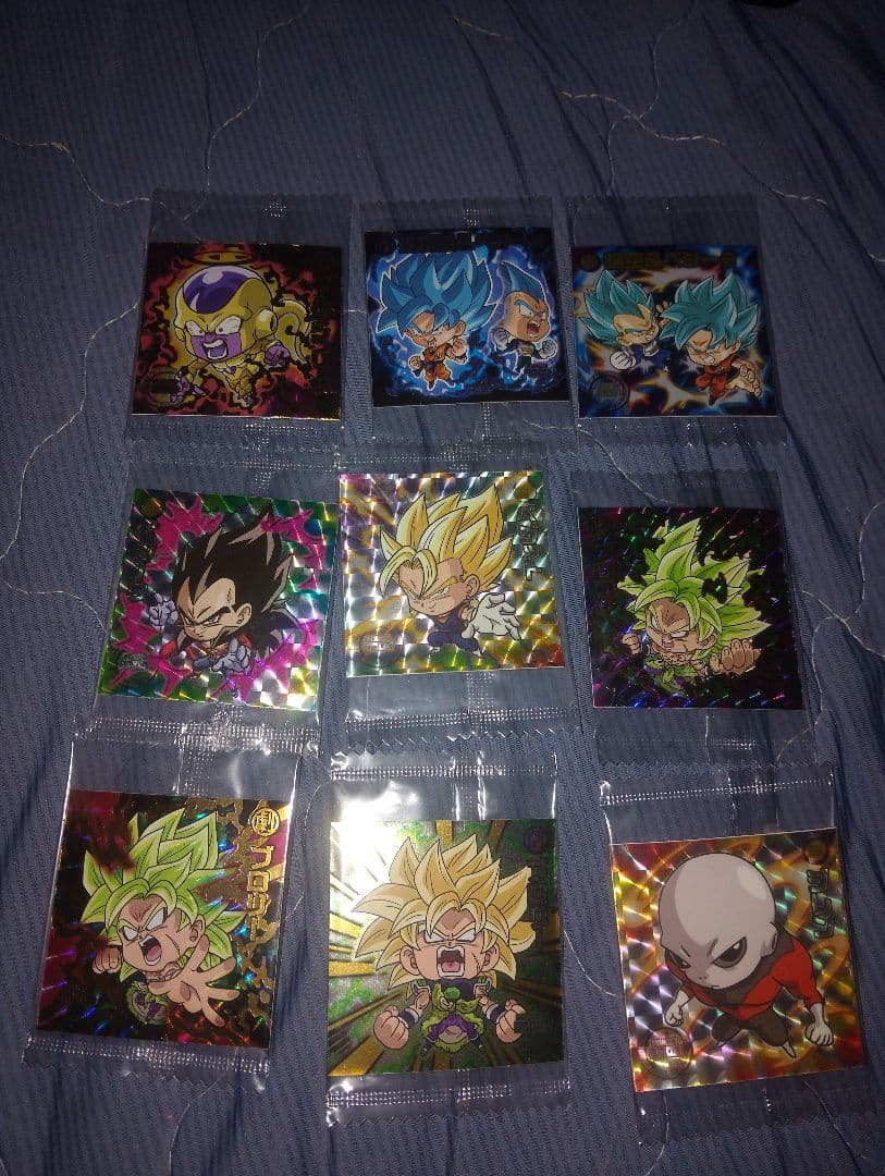 ドラゴンボール ホログラムステッカー 9枚セット