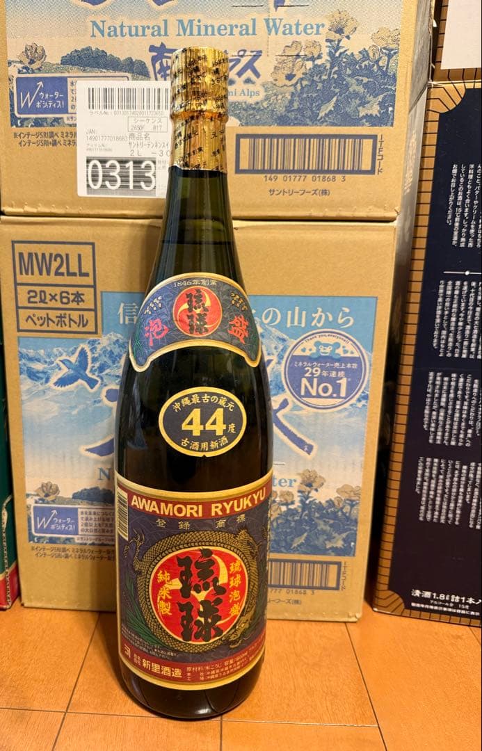 【特売】未開封 琉球泡盛 琉球ゴールド 古酒 1800ml 44度