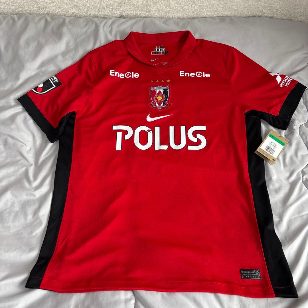 浦和レッズ 2025 レプリカユニフォーム XL No.13 渡邊凌磨