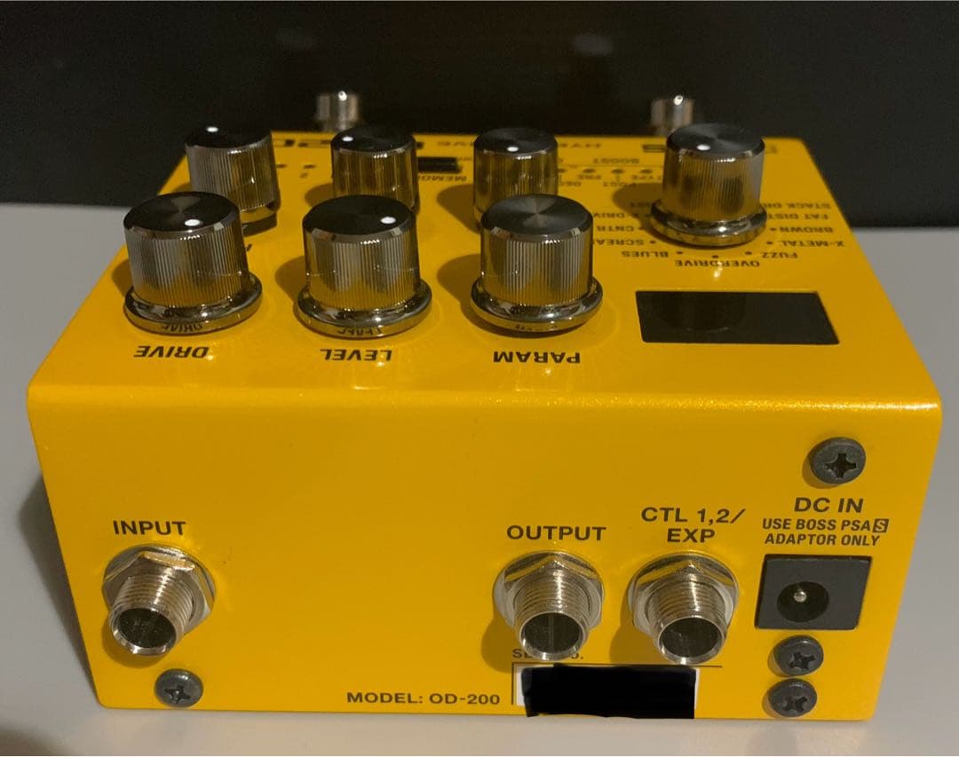 ギター BOSS HYBRID DRIVE OD200