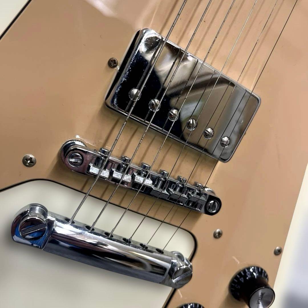 Grass Roots GFV58 グラスルーツ フライングV 白　ケース付