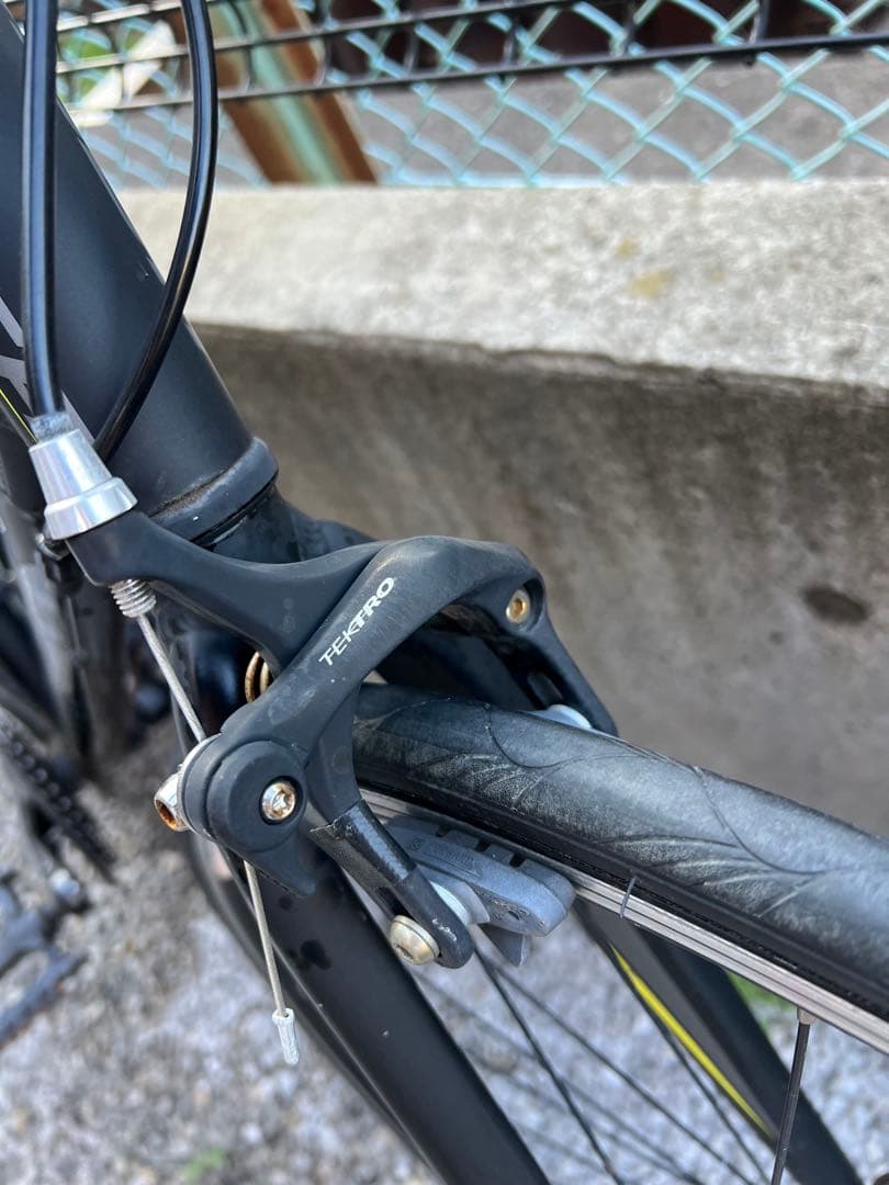 『引き取り限定』※東京都　 Hasaロードバイク ブラック/イエロー