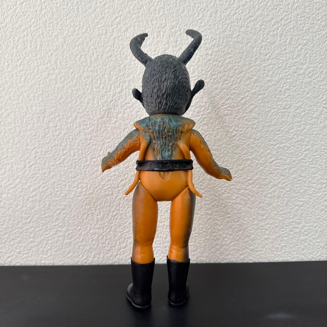 当時物　旧バンダイ　仮面ライダー　怪人　地獄サンダー　ソフビ