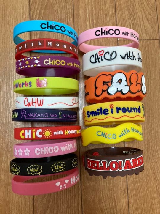 CHiCOwithHoneyWorks チコハニ CwHW ラバーバンド グッズ