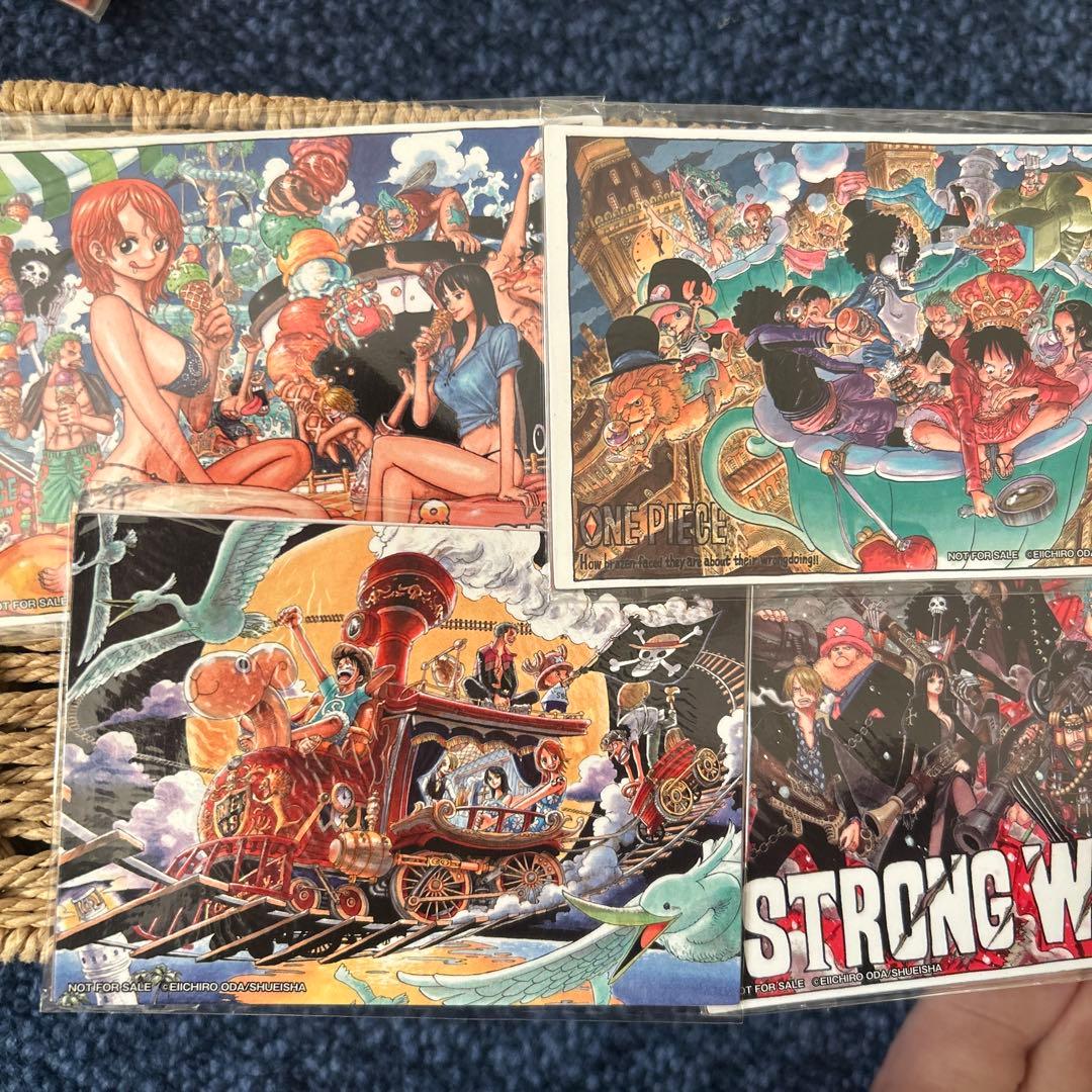【非売品】ONE PIECE 書店販促マグネットシート　36枚