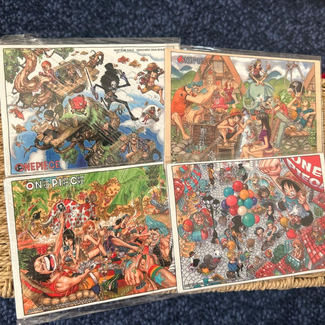 【非売品】ONE PIECE 書店販促マグネットシート　36枚