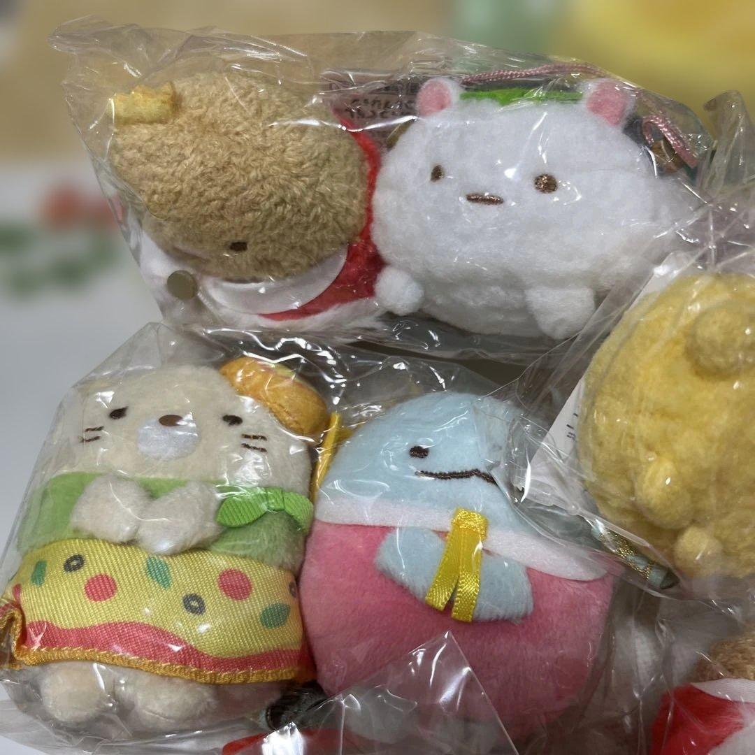 すみっコぐらし　たべもの王国　てのりぬいぐるみセット