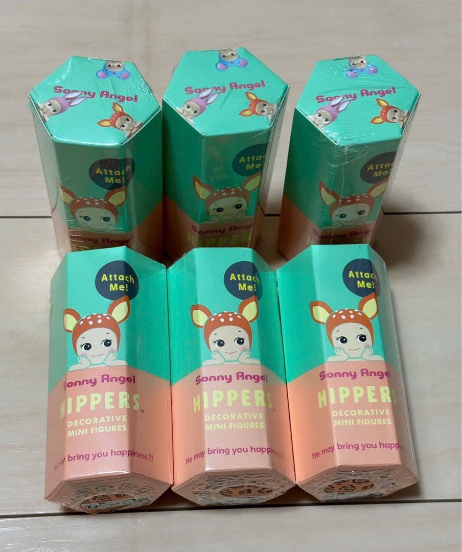 【6個セット】ソニーエンジェル　ヒッパーズ　アニマルシリーズ