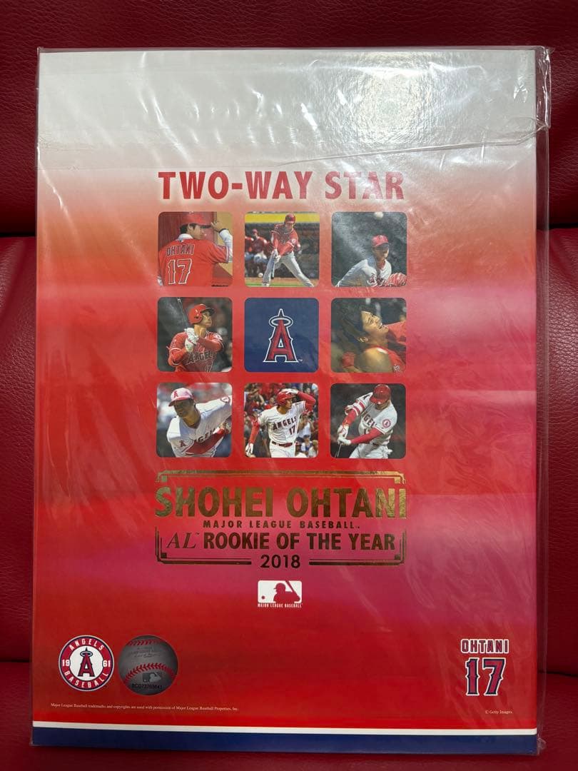 大谷翔平 ALルーキーオブザイヤー 記念品