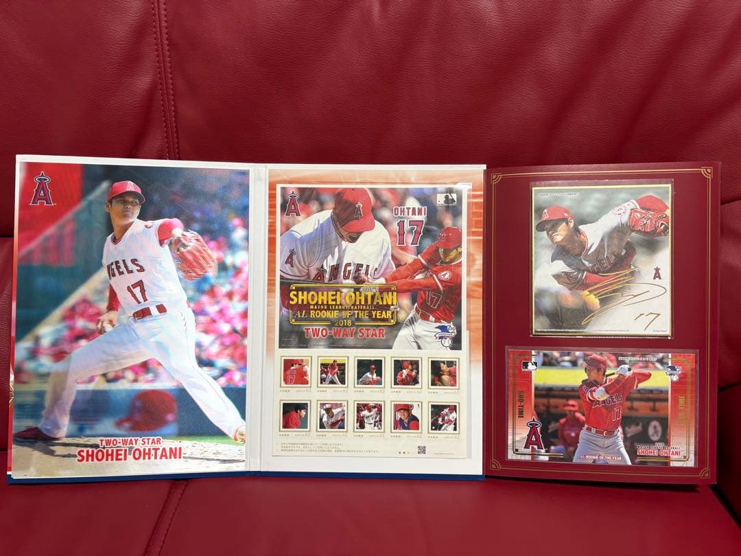 大谷翔平 ALルーキーオブザイヤー 記念品