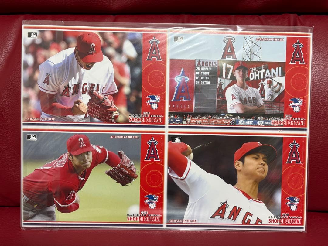 大谷翔平 ALルーキーオブザイヤー 記念品