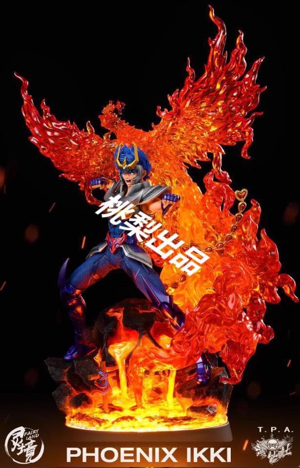 新品未開封『聖闘士星矢』鳳凰星座 フェニックス 一輝 ガレージキット スタチュー