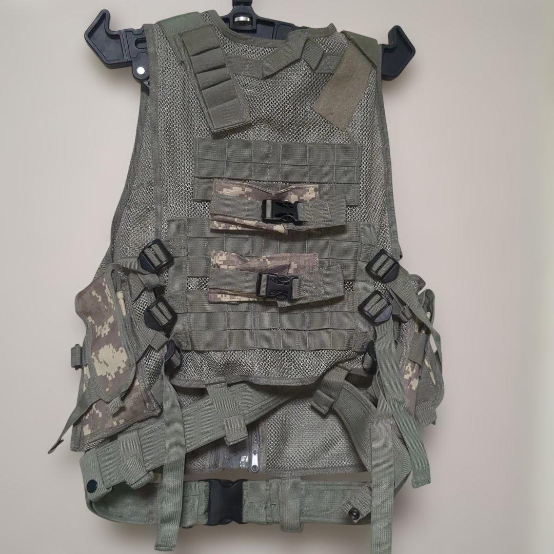 米軍装備　ACU迷彩　一式まとめてセット　プレートキャリア　BDU 実物あり