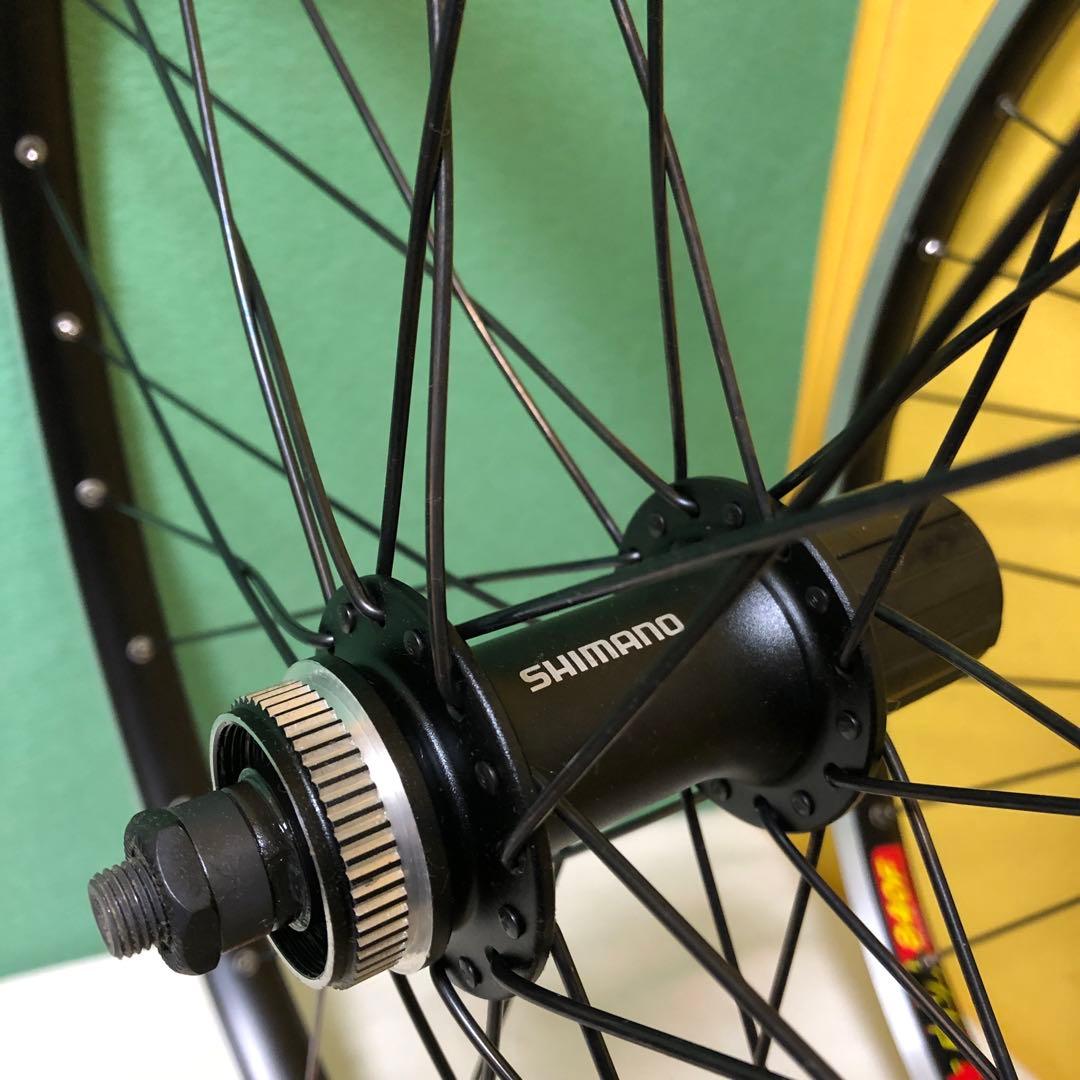 た21● SHIMANO＋ARAYA TM-840 F 26インチ