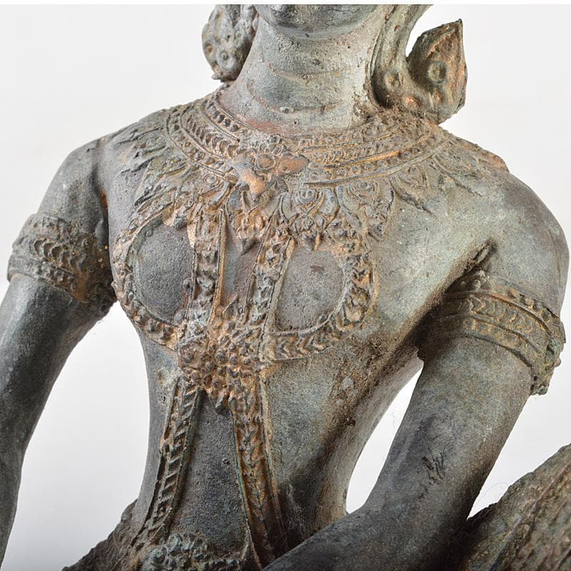 仏教美術　古銅青銅　チベット仏　仏像　置物　C　R6026