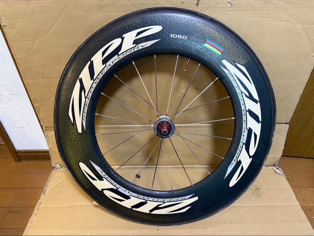ZIPP1080 チューブラー リアのみ シマノフリー