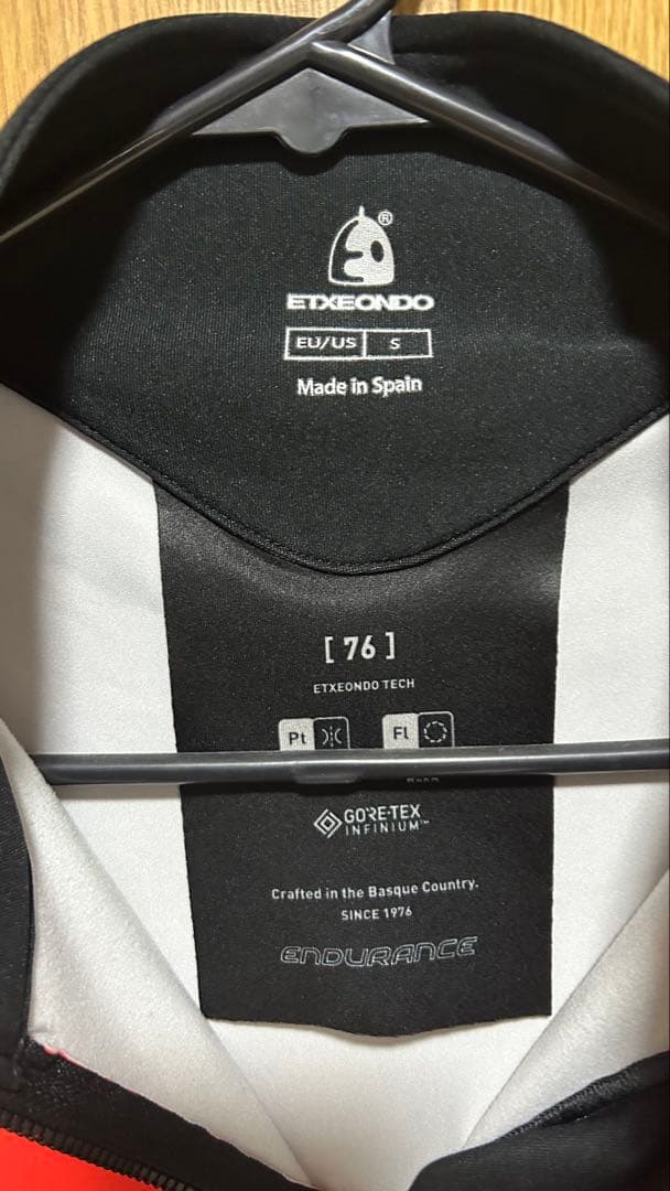 エチュオンド　76サイクルジャケット　S