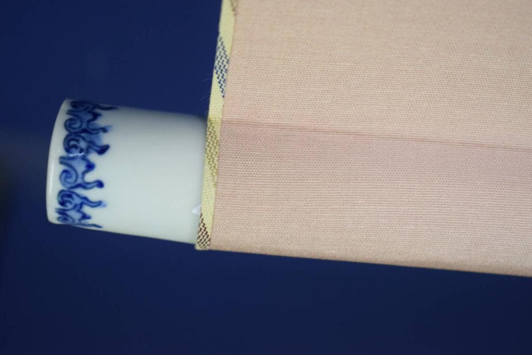 真作/吉田秋光/花にモンシロチョウ図/布袋屋掛軸HH-472