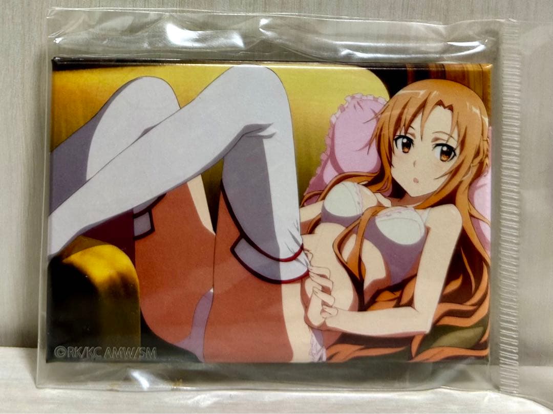 ソードアートオンライン　アスナ アスナ百景 メモリアル缶バッジ　アスナ　③