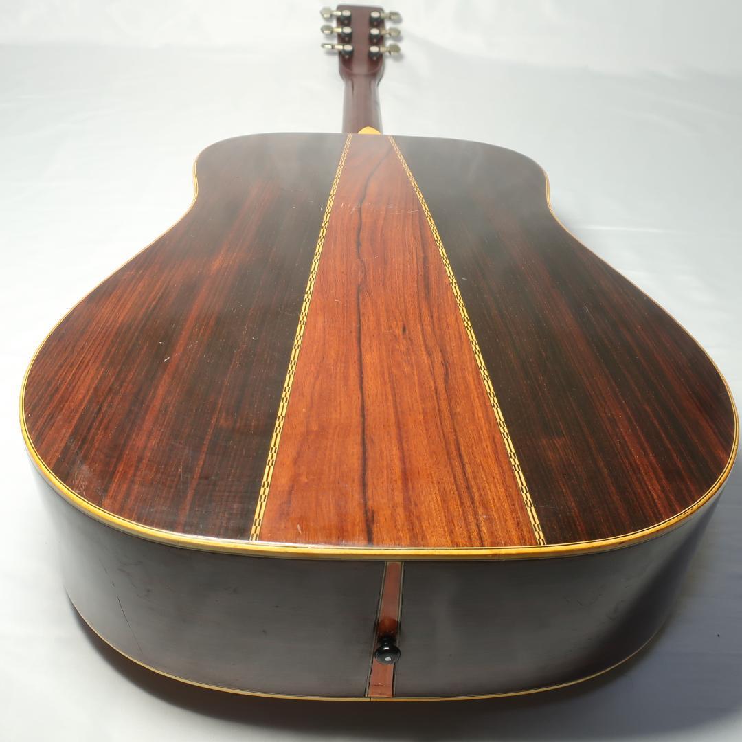 1974 Morris W-35 ギター 3ピースバック 装飾インレイ