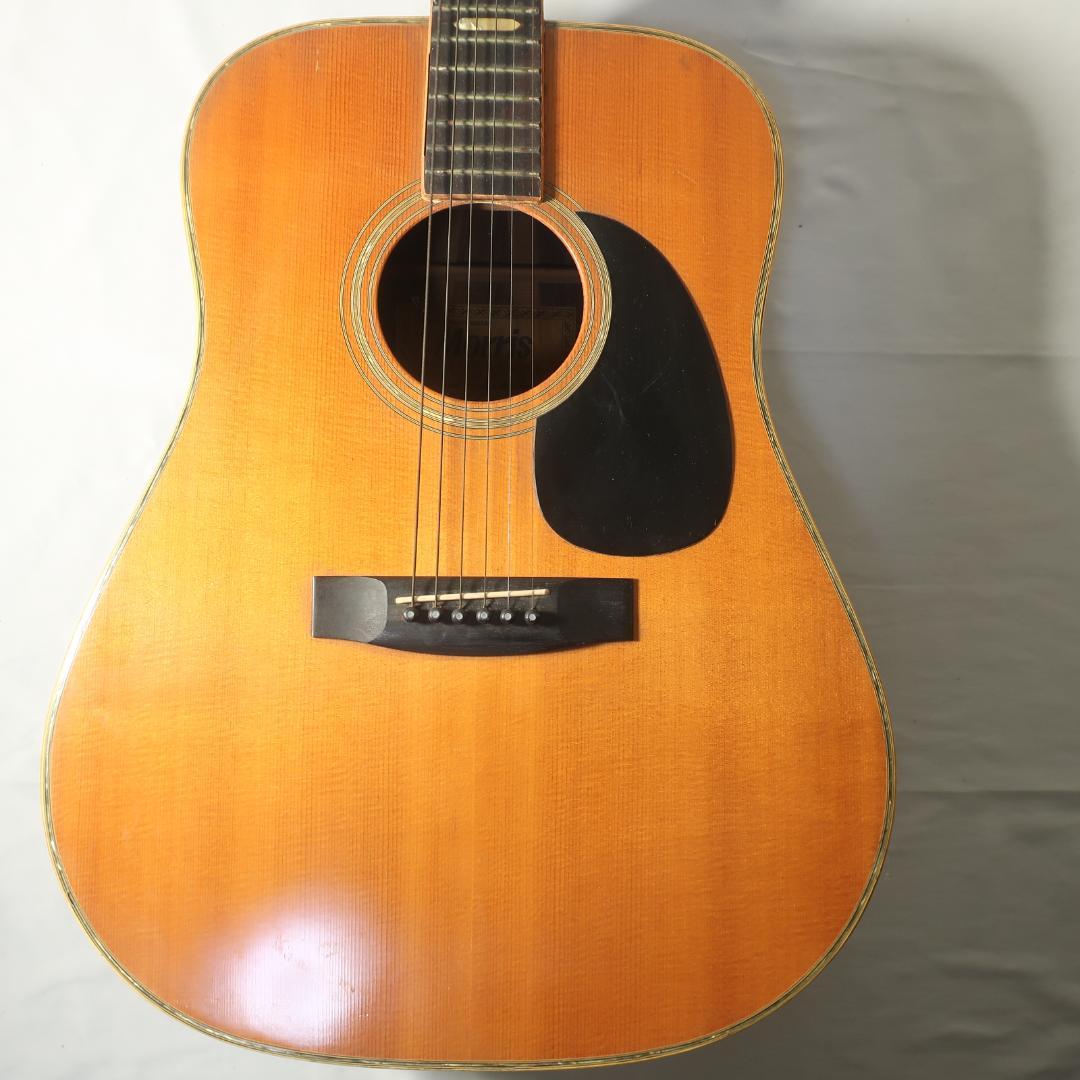 1974 Morris W-35 ギター 3ピースバック 装飾インレイ