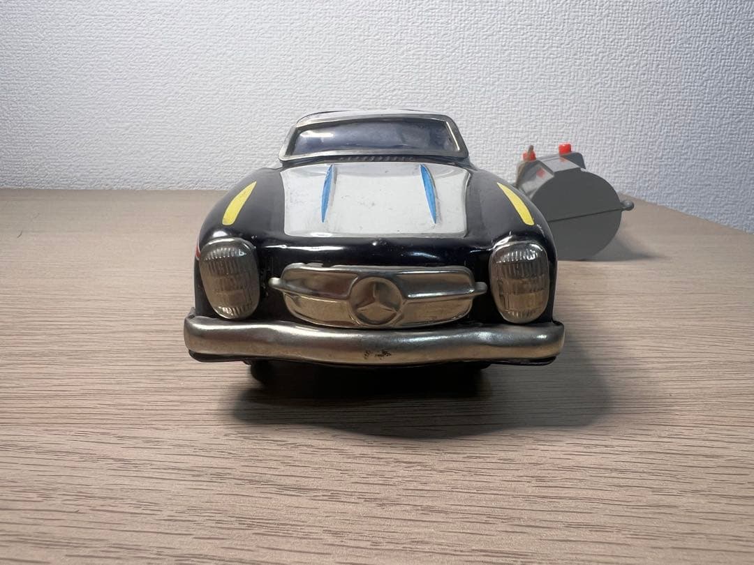 やのまん【ベンツ300SLポリスカー 】tinブリキtoy car