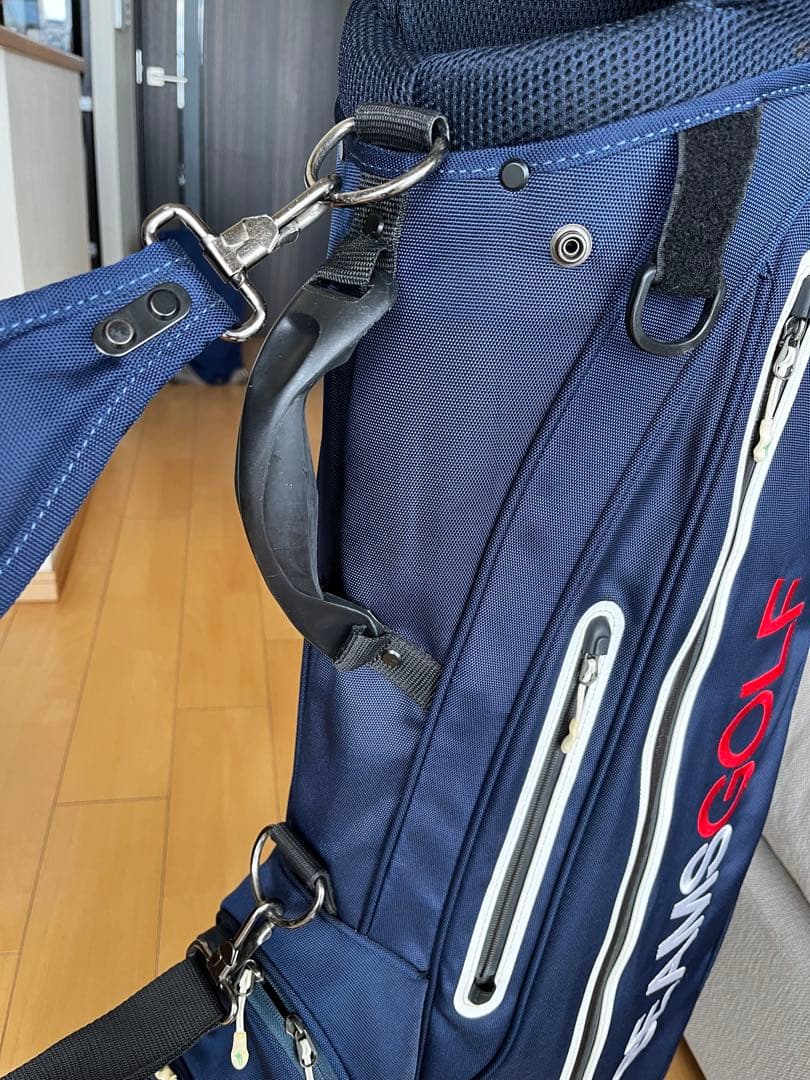 人気良品定番beams golfビームスゴルフ　スタンド型キャディバッグ 9型