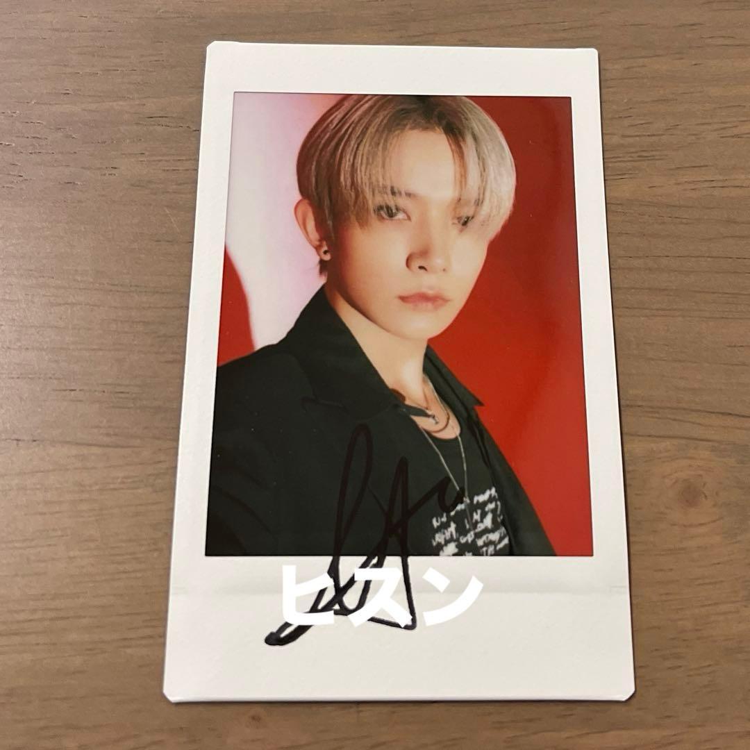 ENHYPEN ヒスン　FATE チェキ　直筆サイン