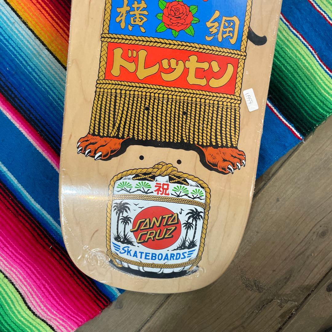 SANTA CRUZ DRESSEN スケボープロデッキ定価¥14,300