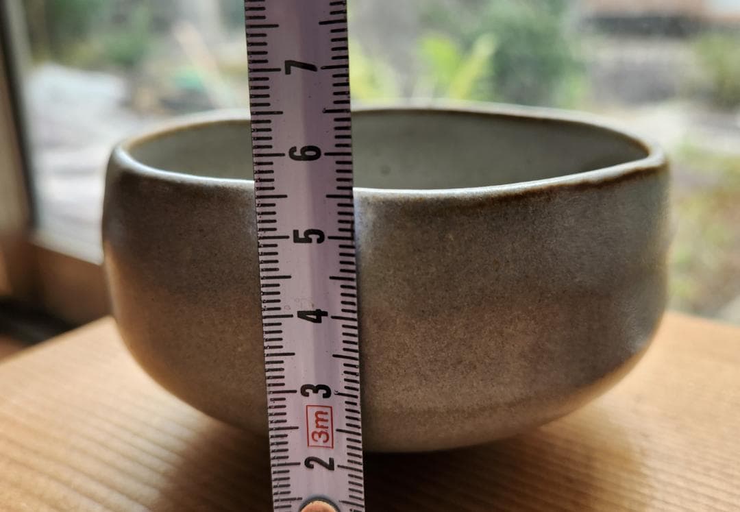 茶道具 赤膚焼 大塩正人造 茶碗 共箱なし 抹茶茶碗 抹茶碗 茶器