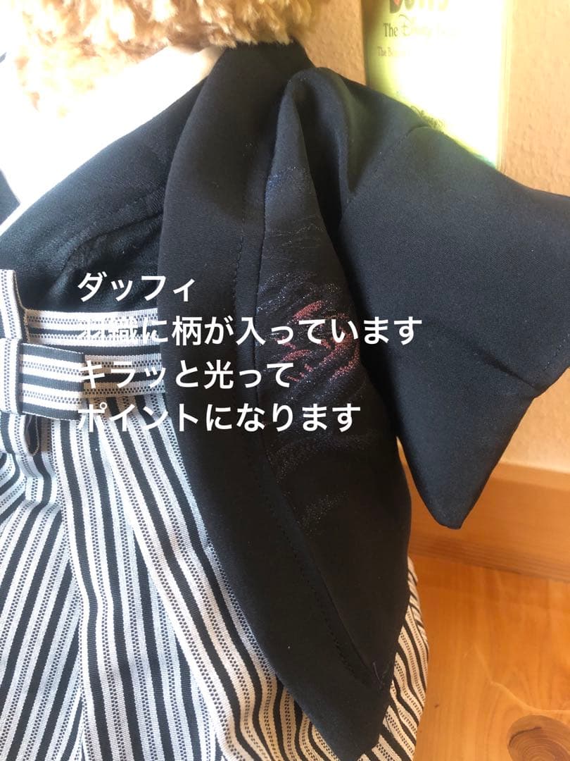 ダッフィとシェリーメイ　袴と打掛ピンク　結婚式　ウェルカムドール